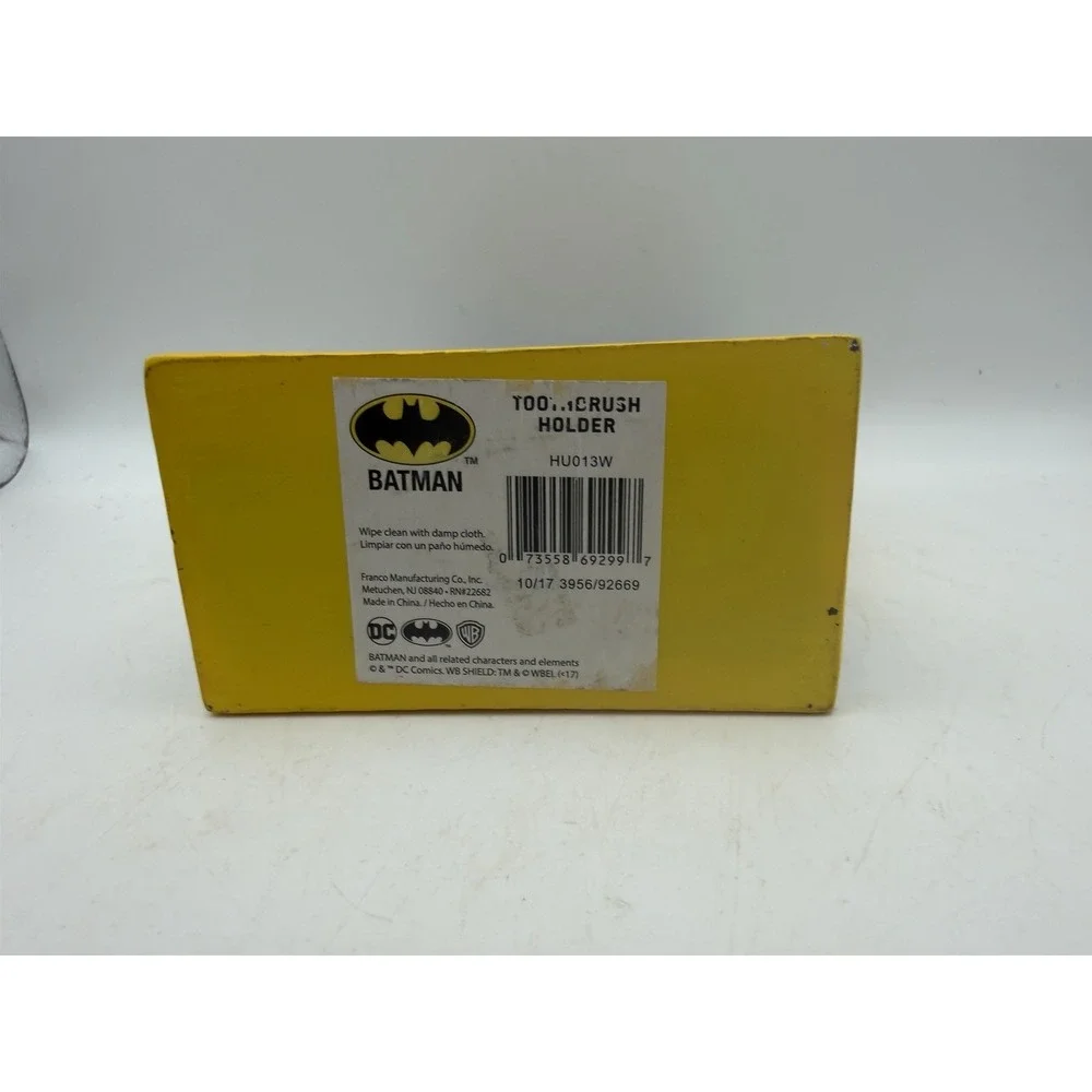 Batman Toothbrush Holder DC Comics Bath Organizer Kids Bathroom Franco HU013W